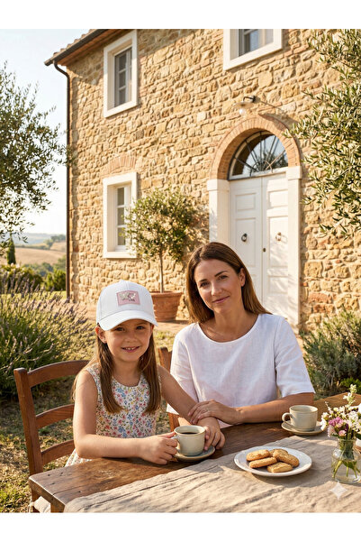 PIECE SIGNATURE 100% Cotton, Hat with Stone Accessories for Young Girls (Ages...