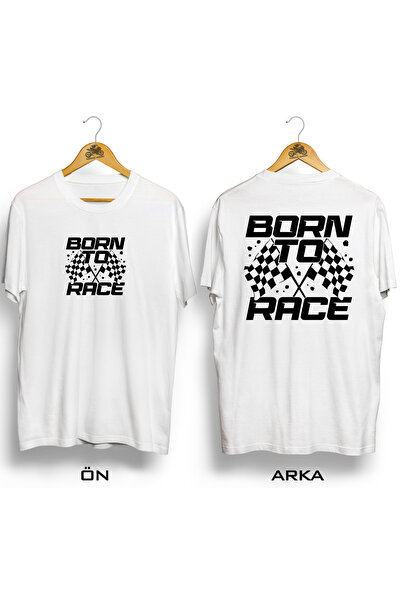 Turkish Riders Born the Race / Black & White Color / 24/1 Fabric 100% Cotton ...