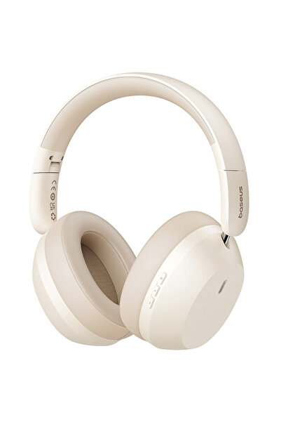 Baseus Casti Wireless Bass 35 Max, 3D Surround, Bluetooth 5.3 Alb