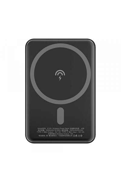 DUDAO Powerbank K14S, 5000mAh, USB-C, MagSafe, 20W, negru