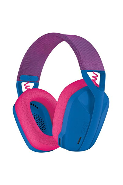 logitech Casti gaming wireless G435 Lightspeed, Albastru/Zmeură