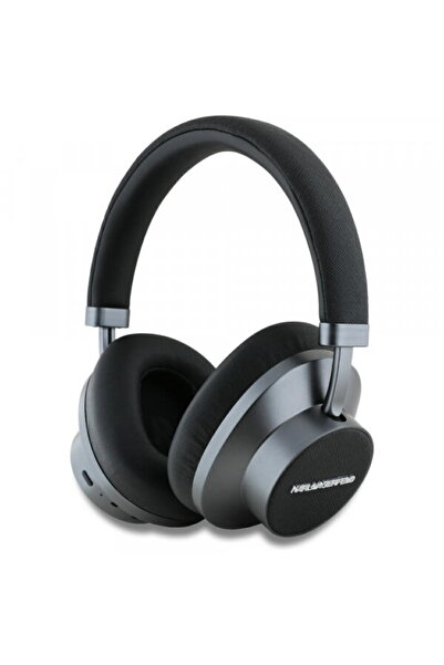 Karl Lagerfeld Casti over-ear Saffiano Elongated Bluetooth ANC, Negre