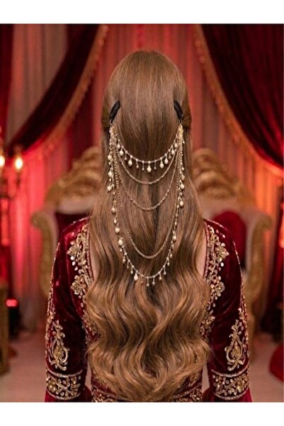euro click Pearl Bridal Hair Accessory
