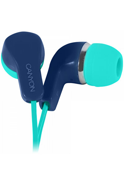 CANYON Headphones CNS-CEPM02GBL, Blue/Turquoise
