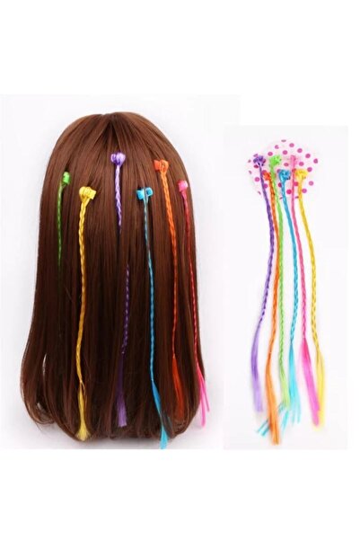 MY VİNTAGE Lily 6 Pieces Colorful Hair Hairpiece με μανταλάκια