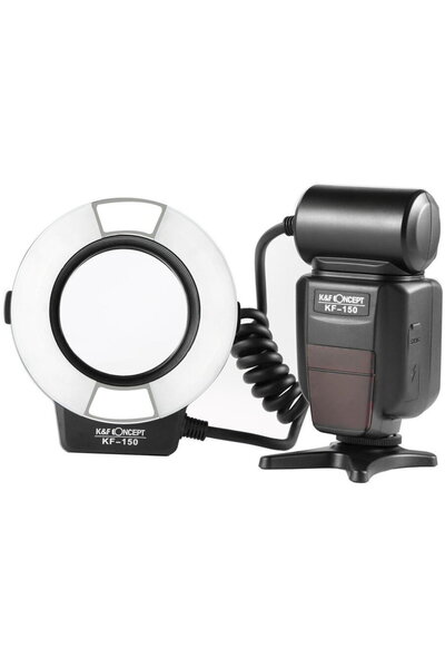 K&F CONCEPT Blitz macro E-TTL Yongnuo YN24EX pentru Canon