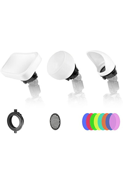LENSGO D1235 Difuzor de silicon pentru blitz speedlite.