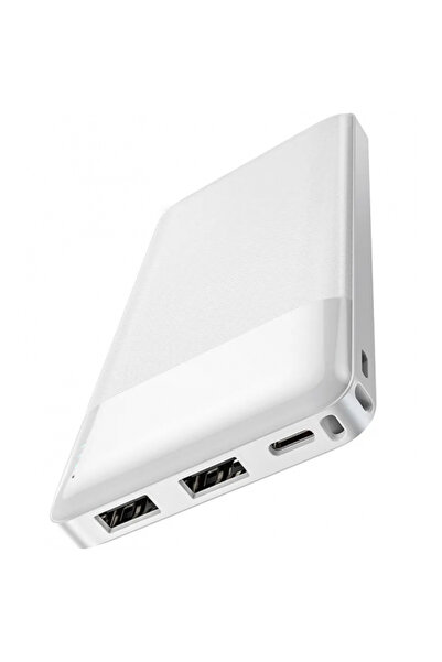 hoco. Baterie externă HOCO J72, 10000mAh, 10W, 2 x USB-A, Alb