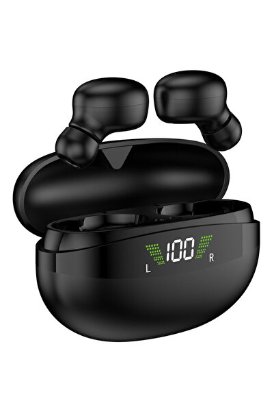 AKAI Casti bluetooth Earbuds, BTE-J350, Negre