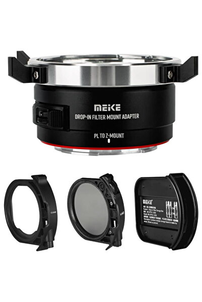 Meike Adaptor montura MK-PLTZ-C de la Arri PL la Nikon Z, cu filtre drop-in