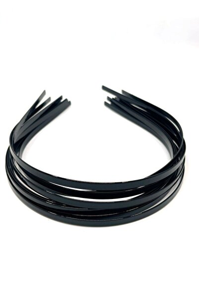MY VİNTAGE 12 Τεμάχια Μεταλλική Κορώνα 5 χιλιοστών Μαύρο Χρώμα