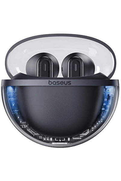 Baseus Casti In-Ear Bowie E5x, Wireless, Bluetooth 5.3, Microfon, Negru