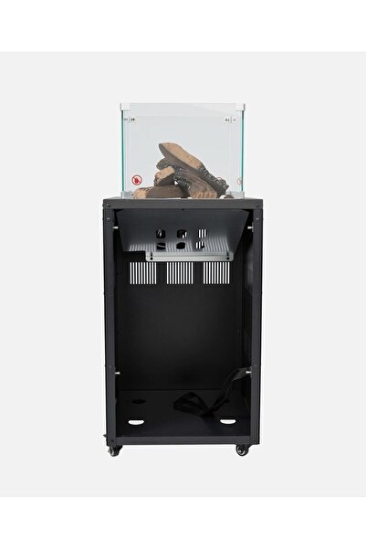 Generic Outdoor Patio Gas Heater, Portable Propane Fireplace with Wheels for ...