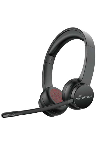 MediaRange Casti multimedia cu microfon si conexiune Bluetoot MediaRange, Far...