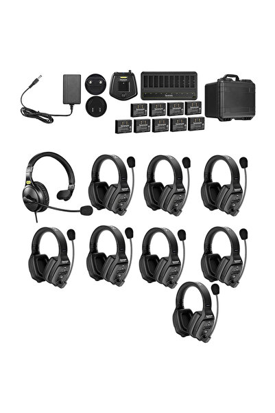 Saramonic Soluție interfon stereo compatibilă cu WiTalk WT9D, 9 persoane, Ful...