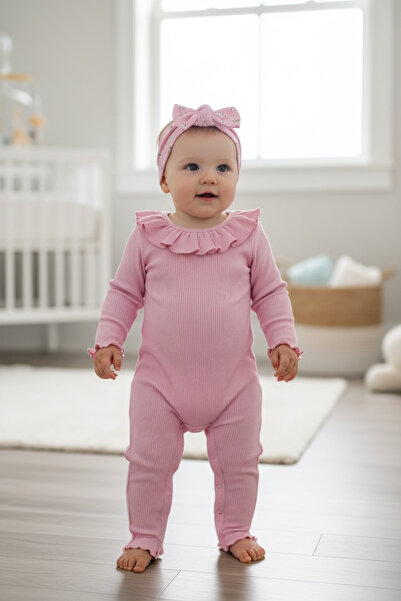 BİANCOFİGLİO baby girl overalls