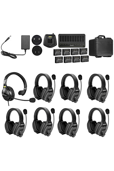 Saramonic Soluție interfon stereo comp WiTalk WT8D8xbat, 8 persoane, Full-Dup...