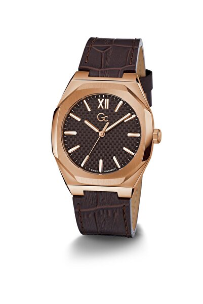 Guess GW COUSSIN SLEEK RG CS BRWN DL 42MM QTZ BRWN LS BAND FW23