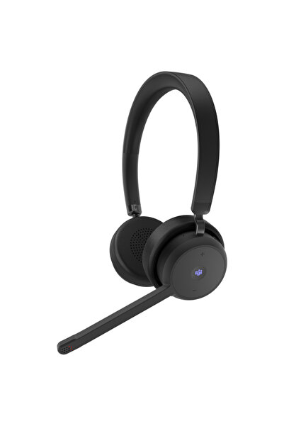 LENOVO Wireless VoIP Headset, Lenovo, Teams 4XD1M80020, Black