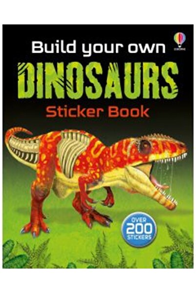 Usborne Publishing Build Your Own Dinosaurs Sticker Book