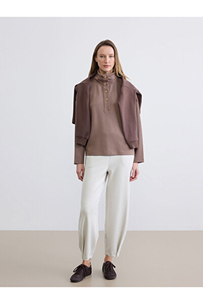 LC Waikiki Esvab • Modern & Distinctive Women's Trousers with Waist Drawstring