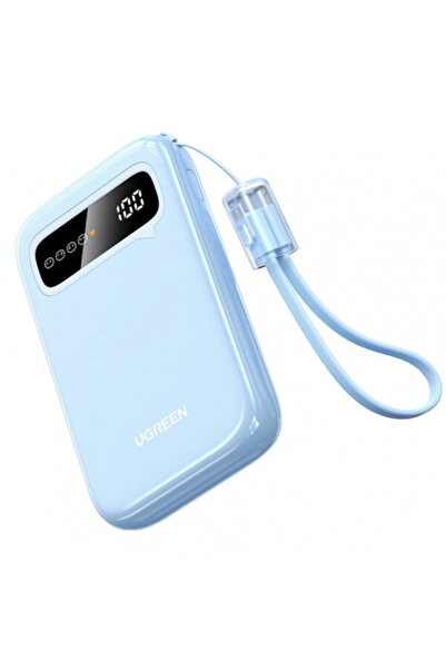 Ugreen Baterie externă PB522, 10000mAh, 20W, QC + PD, 1 x USB-A - 1 x USB-C, ...