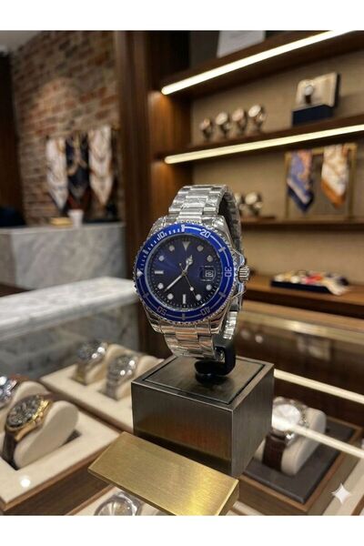 ATKGİYİM Men's Wristwatch - Stainless Steel Case Strap Calendar Sliding Secon...