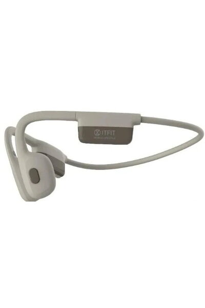 Itfit Casti Bone Conduction Headphones, Bluetooth 5.3, Alb
