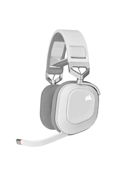 Corsair Casti gaming wireless HS80 RGB, Surround, Dolby Atmos 24Bit, Alb