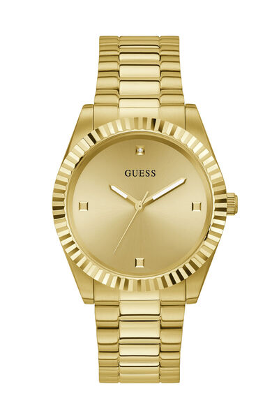 Guess Gold Tone Analog Watch