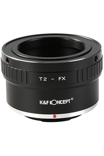 K&F CONCEPT Adaptor montura T2-FX de la T2-Mount la Fuji X-Mount