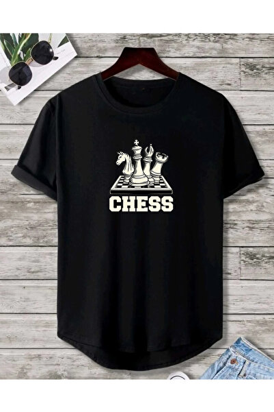 SUNFREE ΣΑΤΡΑΝΤΣ Κοντομάνικο μπλουζάκι με στάμπα οβάλ φούστας, κανονικό, βασι...