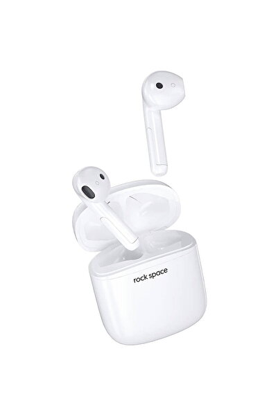 Rock Căști Bluetooth TWS Space EB100, SinglePoint, Alb