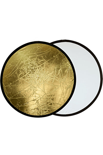 OEM Blenda rotunda 2in1 white-gold 80cm