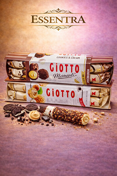 Essentra Home Giotto Karışık Çikolata Seti 2’li Paket – Fındıklı & Cookies Cr...