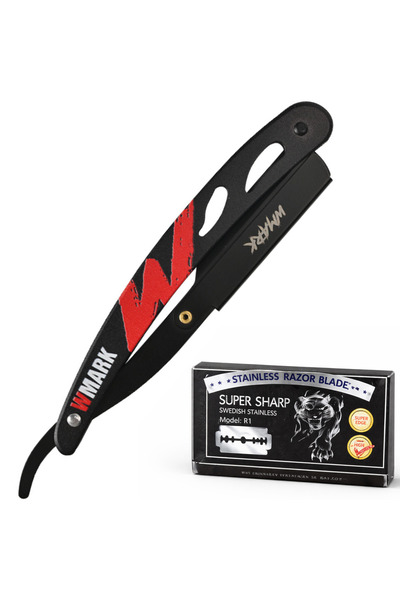 BIRAI Professional Shaver Set WMARK, Stainless Steel, Black, Ergonomic, 10 Bl...