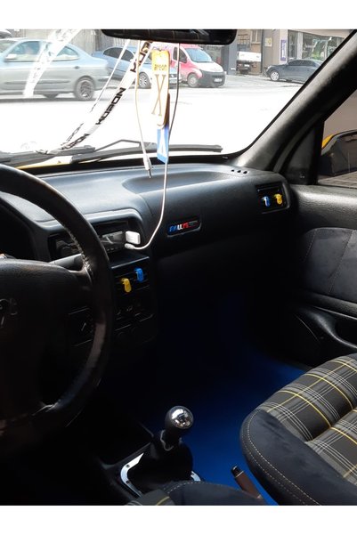 Oto Pusula Peugeot 106 Rallye Dashboard Lettering |   3D Petg Printing |   Oem Appearance |   Double Sided Tape |   Interior Accessories