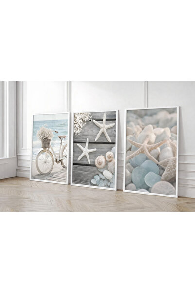 TekTablo 3 Piece Framed Painting Set