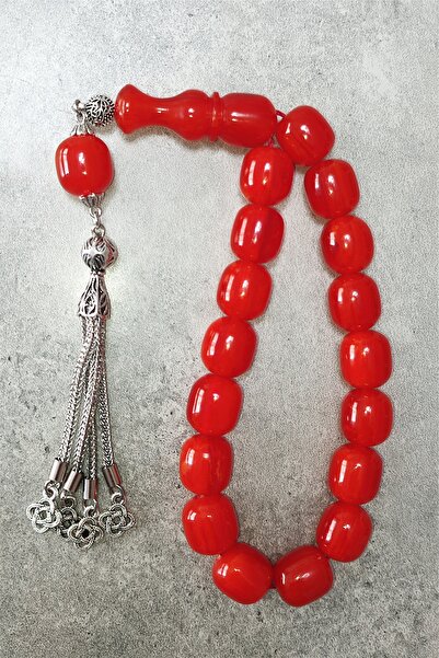 ŞAHBEY TESBİH High-End Intense Intertwined Amber Efe Prayer Beads