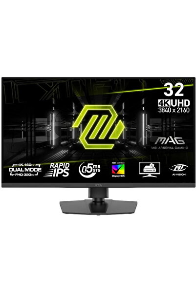 MSI Monitor Gaming Rapid IPS LED 31.5" MAG 322URDF E16, UHD (3840 x 2160), HD...