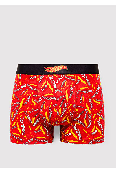 Mavi Hot Wheels Baskılı Kırmızı Boxer 0912189-82054