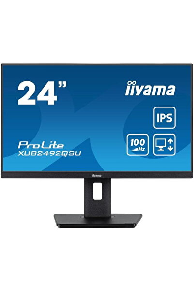 IIYAMA Monitor IPS LED 23.8" XUB2492QSU-B1, WQHD (2560 x 1440), HDMi, Display...