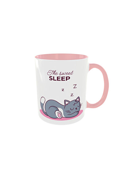 OEM Personalized cat sleep mug, 350ml – the ideal gift for any occasion