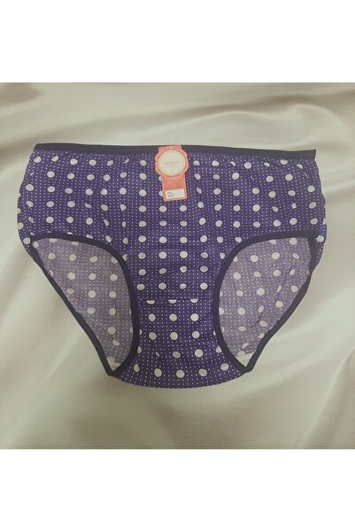 Shine Elagance Large Size Polka Dot High Waist Women's Bato Panties