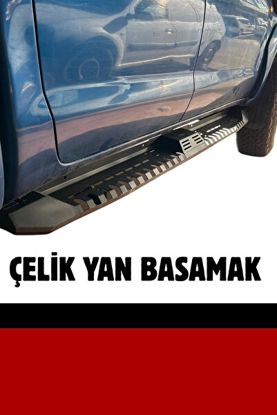 TEK OFFROAD GARAGE MİTSUBİSHİ L200 UYUMLU ÇELİK YAN BASAMAK