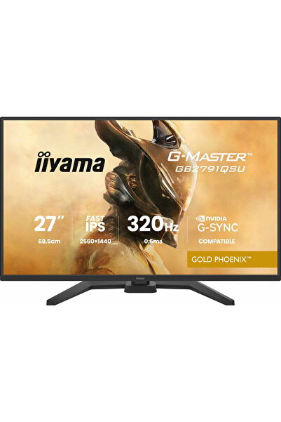 IIYAMA Monitor de gaming G-MASTER GB2791QSU-B1, 68,5 cm (27 inch), QHD, Fast-...