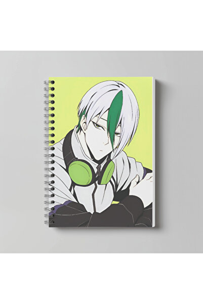 nihonwosekai Blue Lock Anime Notebook A4 Size 60 Sheets Unlined Character Pri...