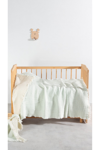 Comfort Craft لحاف أطفال من الموسلين القابل للتنفس من لولا - بطانية أطفال ناع...