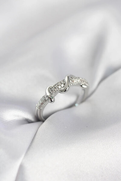 Marsilyan Nvdn- İetaks ™   Silver Color Zircon Stone Spiral Snake Model Women...