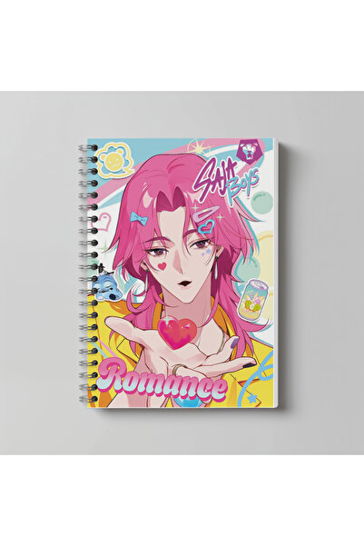 nihonwosekai K Pop Demon Hunters Anime A4 Size 60 Sheets Unlined Character Pr...